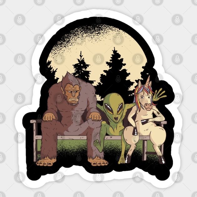 Mythical Creatures Sticker by soondoock